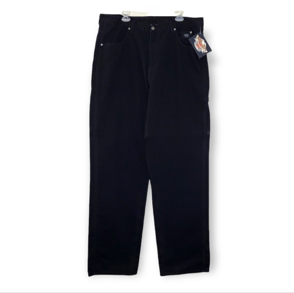Harley Davidson Carpenter Jeans Black SZ 40 x 34